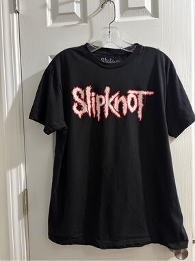Slipknot Logo Black Short-Sleeve Tee - Men's
